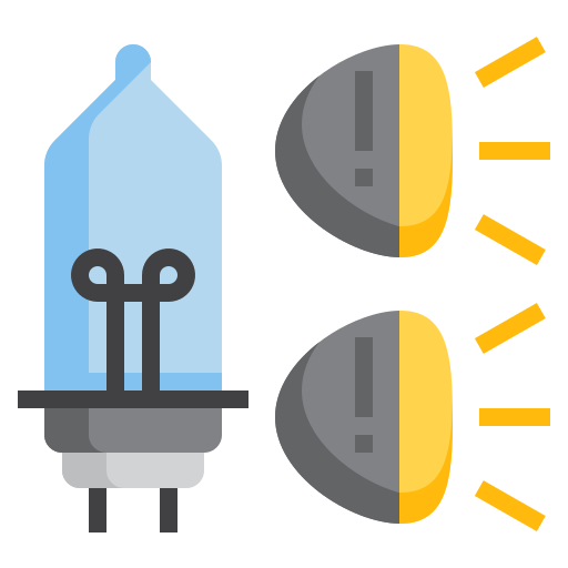 car lights
